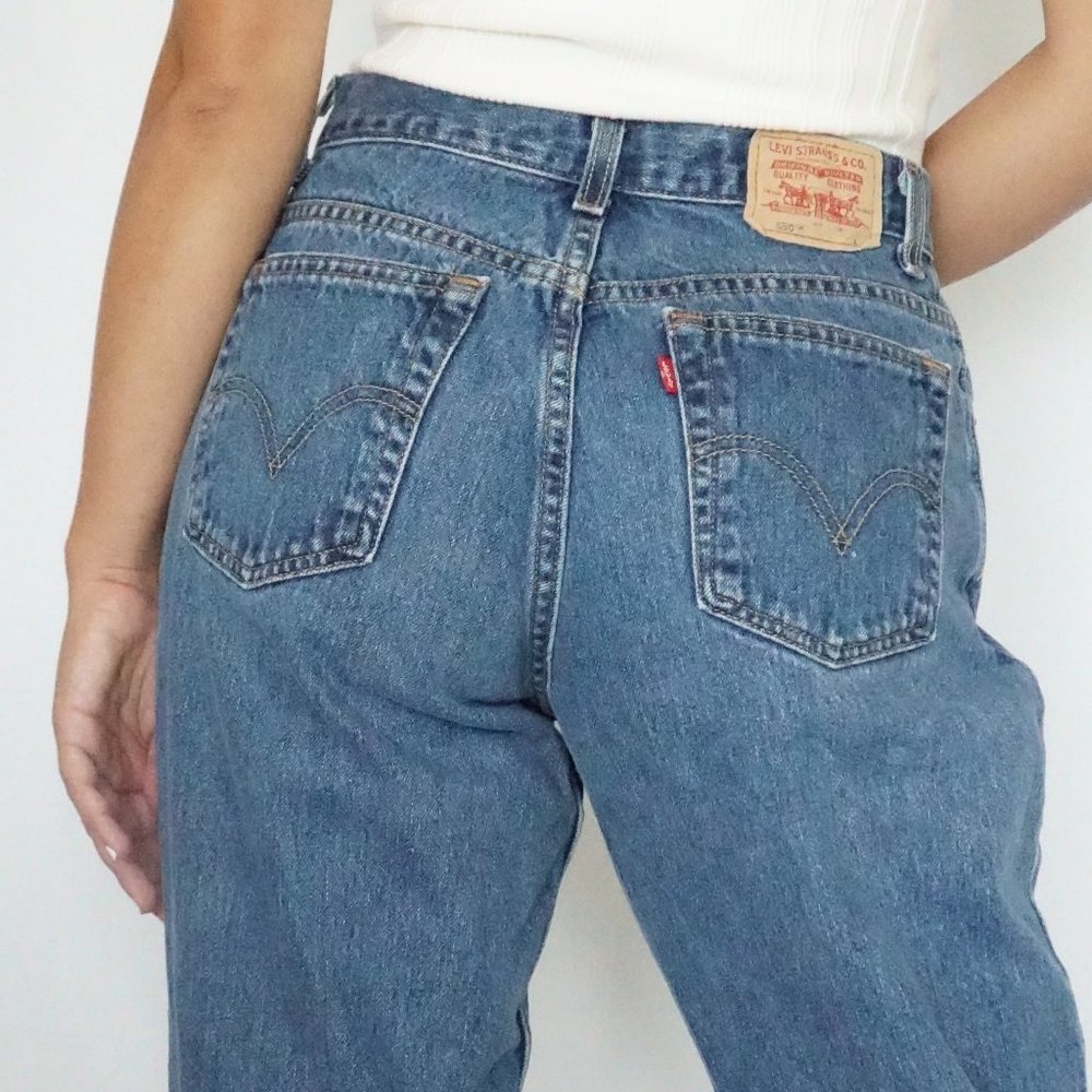 Levi's Vintage 550 High Waisted Denim